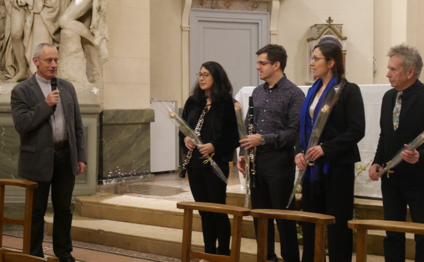 Concert du 4 Décembre : Mozart Sonate d´eglise pour clarinette et orgue